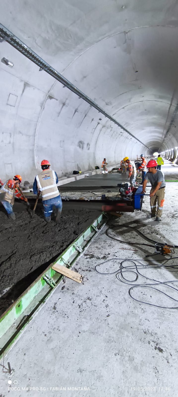 CONSTRUCCIÓN DEL PAVIMENTO RÍGIDO Y CARCAMOS DE DESAGUE Y REDES SECAS